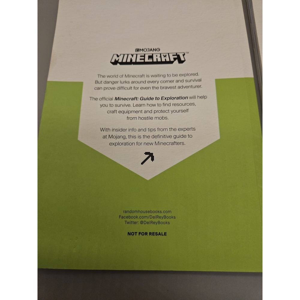 Minecraft Guide Book Collection, Set Of 2 Exploration And The Nether & The End - Picture 3 of 7